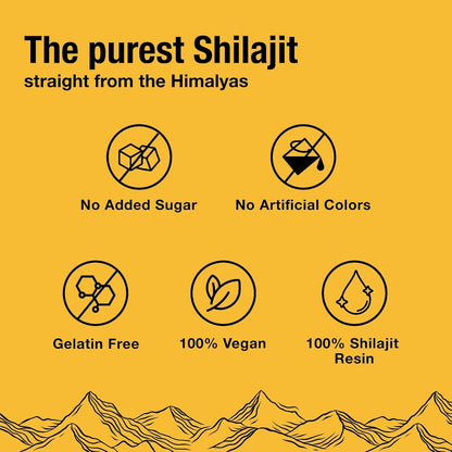 Arete Gominolas de-Shilajit Puro