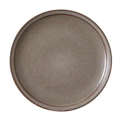 Banks Brown 12-Piece Stoneware Dinnerware Set for Four