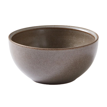 Banks Brown 12-Piece Stoneware Dinnerware Set for Four